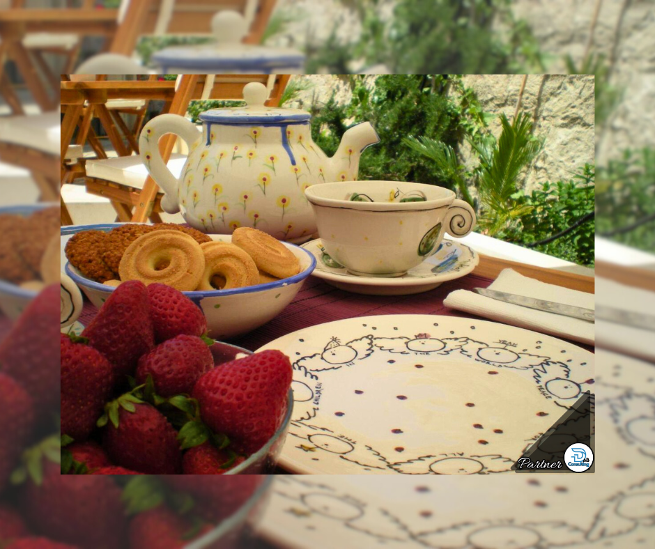 Colazione al Bed and Breakfast Chicchi di Melograno, Modica